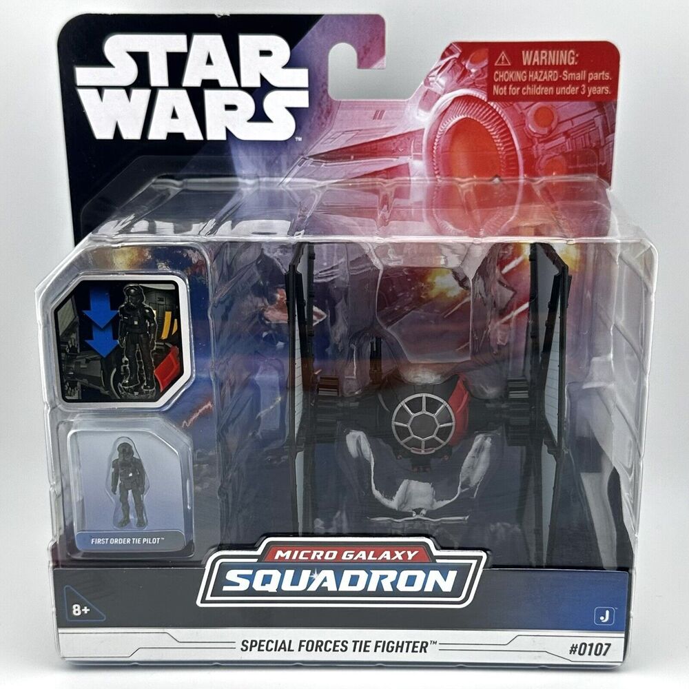 First Order Special Forces TIE Fighter #107 STAR WARS Micro Galaxy Squadron